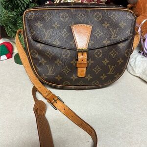 Louis Vuitton Monogram JEUNE FILLE MM Pocket JUNK Shoulder bag